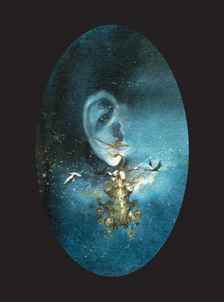 Bone Bird and Night Flowers. Illustrations by Eno